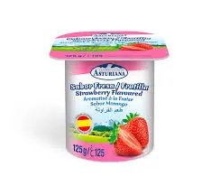 Yogurt Asturiana sabor Fresa (125g)