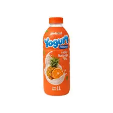 Yogurt Probiótico Gustatini sabor Naranja Piña (1L)