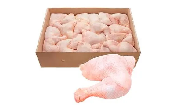 Caja de cuartos de pollo (33lb)