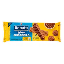 Wafer Brigadeiro Renata sabor Chocolate Mousse (115g)