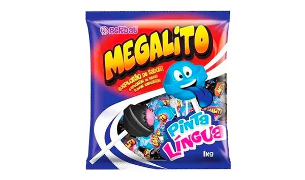 Chupa chupa pinta lengua (u)
