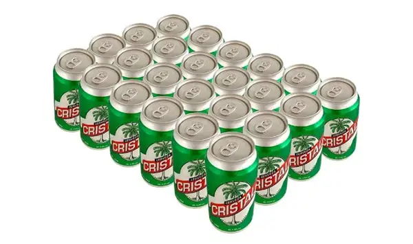 Caja de Cerveza Cristal/Bucanero (24ux355ml)