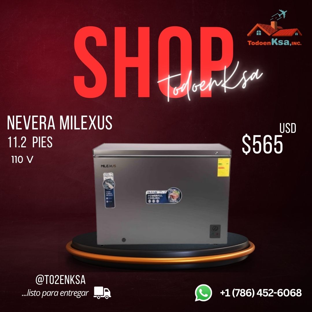 Nevera MILEXUS (11.2 pies / 110v)