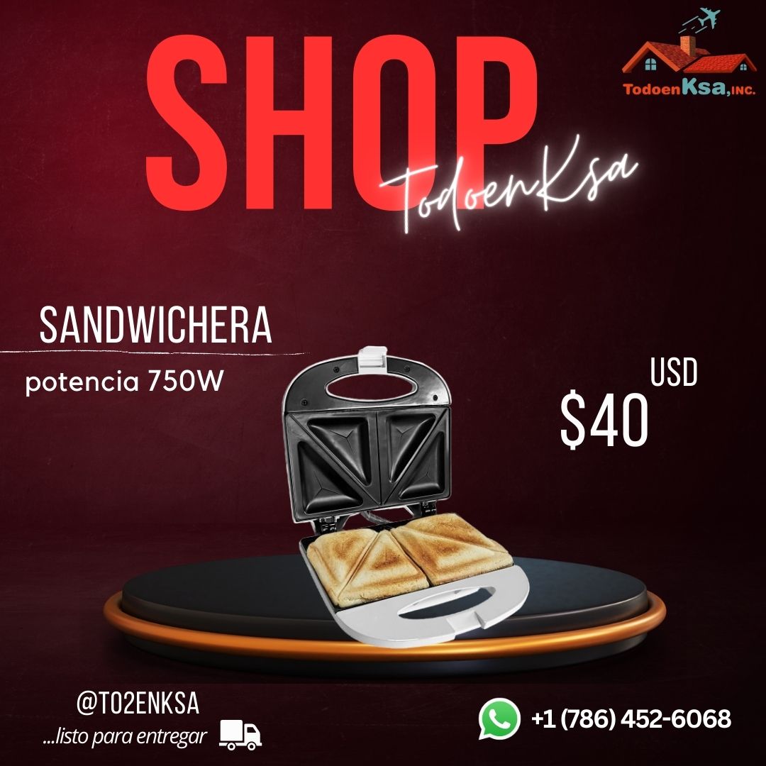 Sandwichera (750w)